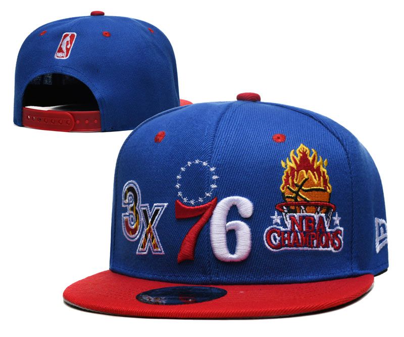 2022 NBA Philadelphia 76ers Hat ChangCheng 09272->nba hats->Sports Caps